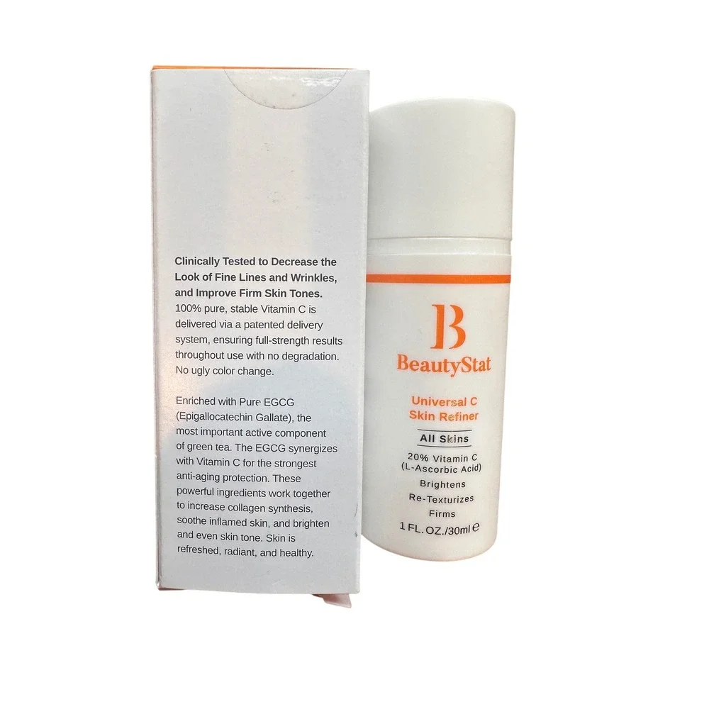 BeautyStat Universal C Skin Refiner 20% Vitamin C Brightening Serum 1 fl oz 30ml